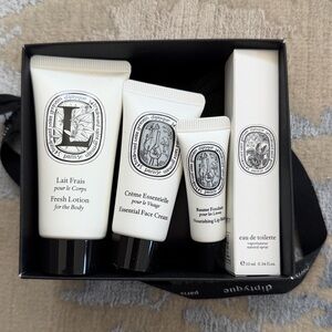 Diptyque Eau Rose 4-piece sample set NEW